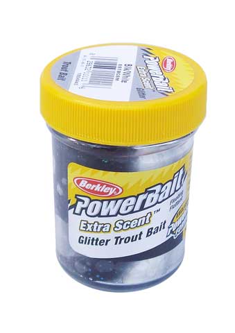Power Bait Glitter Black White