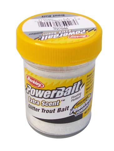 Power Bait Glitter white