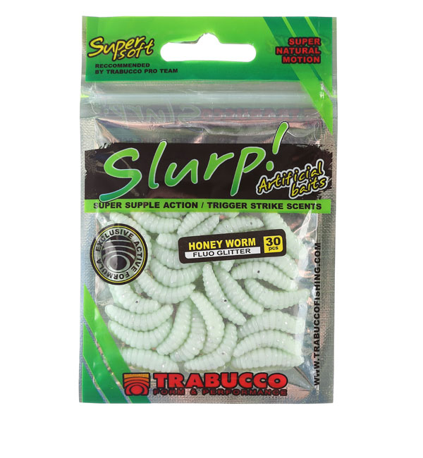 Slurp Honey Worm Fluo Glitter